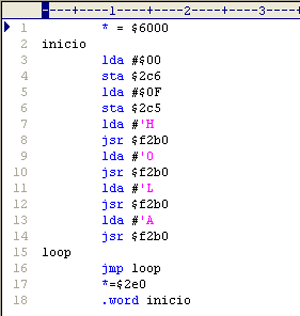Click para bajar texto